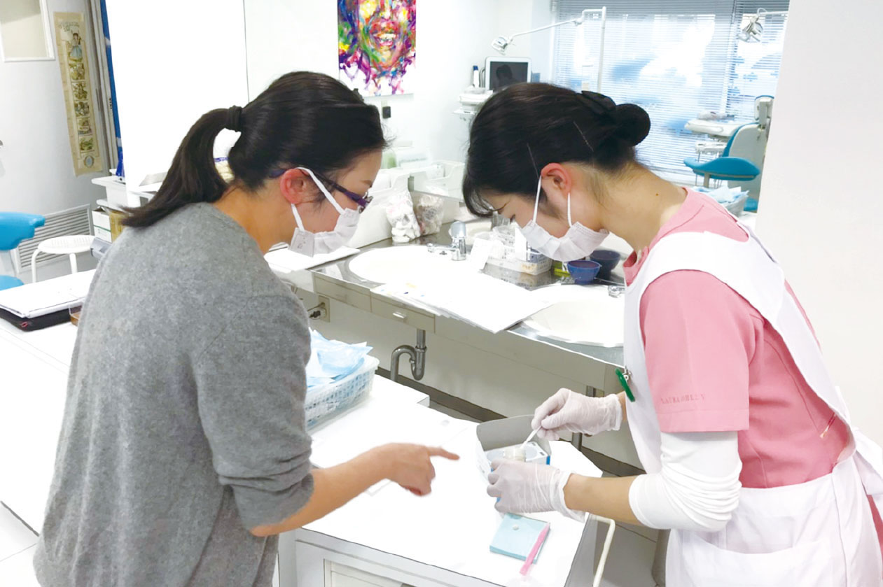 名古屋市歯科医師会附属歯科衛生士専門学校｜学び2
